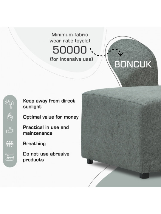 Кресло HOBEL POUF LEGO SOFT GREY BONCUK 24 (1) 
