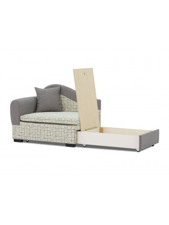 Sofa HOBEL KIDS LUX CAPPUCCINO SCANDI 19/ LAMENIA 1007 L (1) 