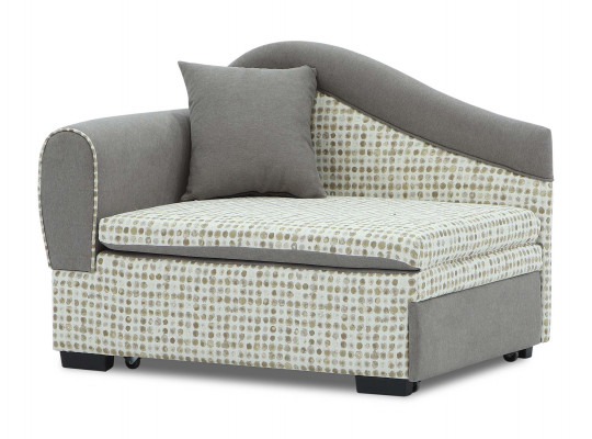 Sofa HOBEL KIDS LUX CAPPUCCINO SCANDI 19/ LAMENIA 1016 L (1) 