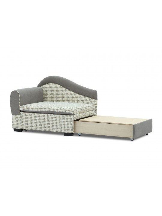 Sofa HOBEL KIDS LUX CAPPUCCINO SCANDI 19/ LAMENIA 1016 L (1) 