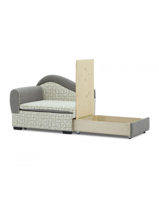 Sofa HOBEL KIDS LUX CAPPUCCINO SCANDI 19/ LAMENIA 1016 L (1) 