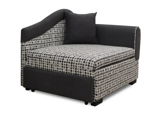 Sofa HOBEL KIDS LUX DARK GREY SCANDI 22/ LAMENIA 1008 R (1) 