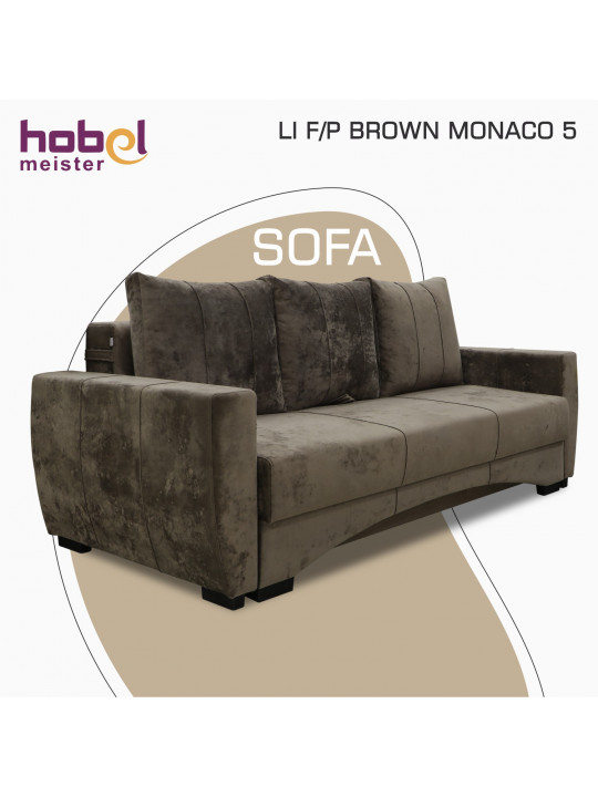 Բազմոց HOBEL LI F/P BROWN MONACO 5 (4) 