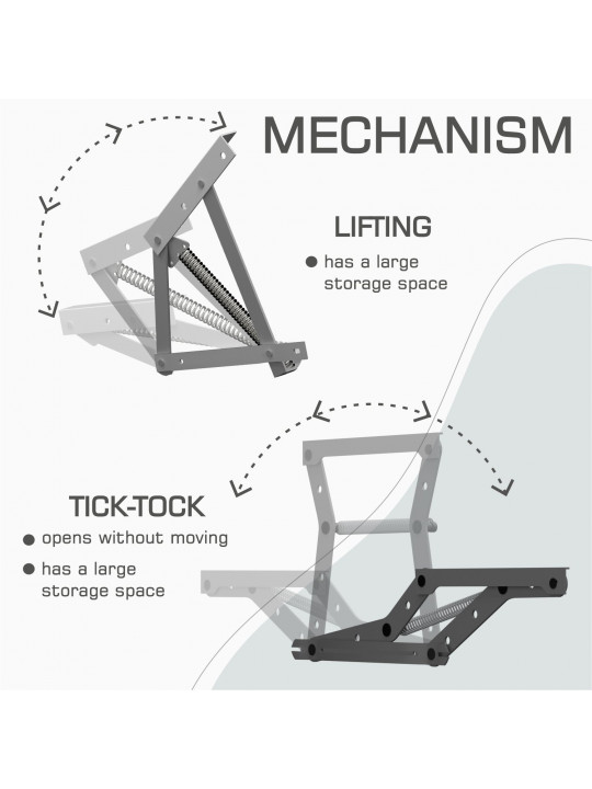 Բազմոց HOBEL CORNER LIZA PLUS D/P GREY SCANDI 18 R (5) 