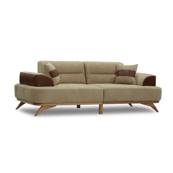 Sofa HOBEL MANHATTAN HONEY PHANTOM 6 /LIGHT BROWN BONCUK 6 (3) 
