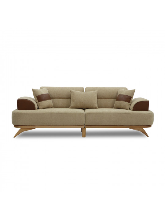 Բազմոց HOBEL MANHATTAN HONEY PHANTOM 6 /LIGHT BROWN BONCUK 6 (3) 