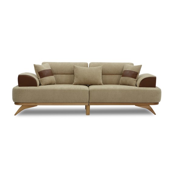 Sofa HOBEL MANHATTAN HONEY PHANTOM 6 /LIGHT BROWN BONCUK 6 (3) 