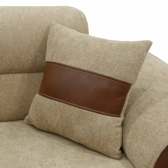 Sofa HOBEL MANHATTAN HONEY PHANTOM 6 /LIGHT BROWN BONCUK 6 (3) 