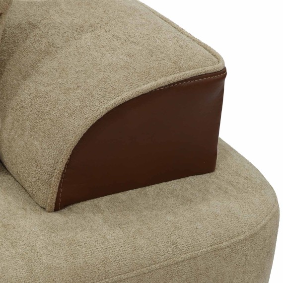 Sofa HOBEL MANHATTAN HONEY PHANTOM 6 /LIGHT BROWN BONCUK 6 (3) 