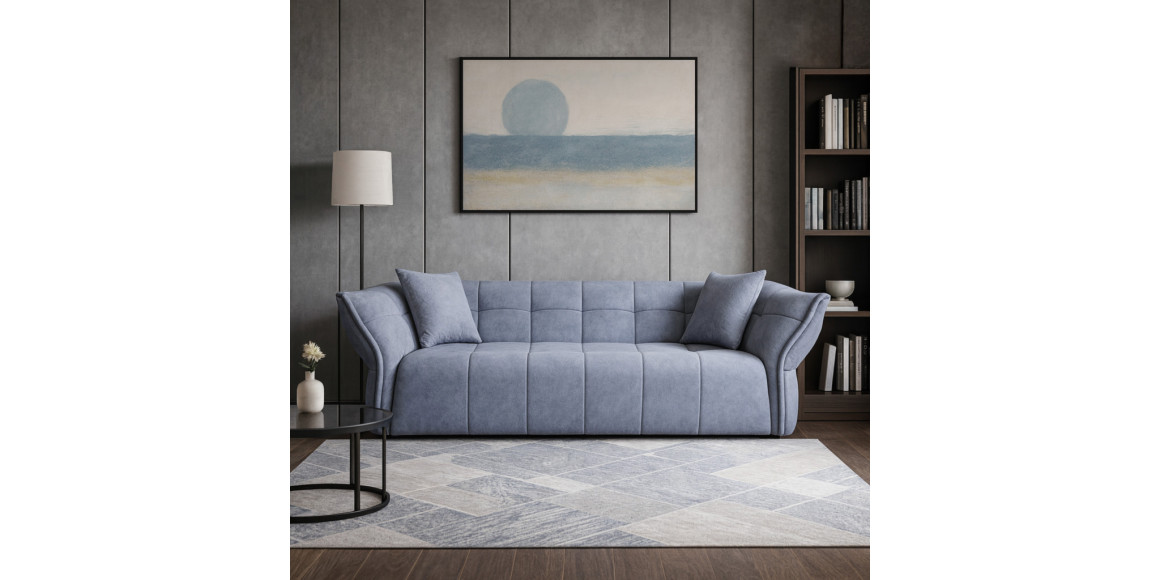 Բազմոց HOBEL MAROCCO LIGHT GREY JAGUAR 4/ GREY FOREVER 900 (1) 