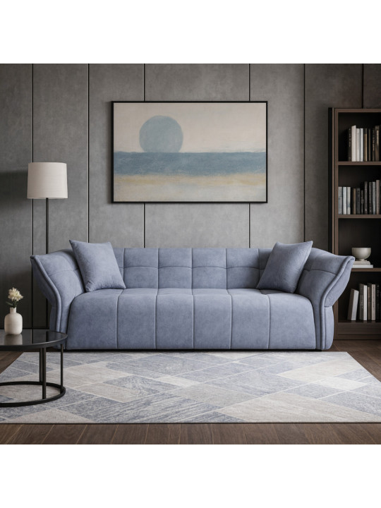 Բազմոց HOBEL MAROCCO LIGHT GREY JAGUAR 4/ GREY FOREVER 900 (1) 