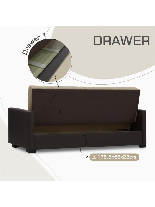 Հավաքածու HOBEL MARVEL 3+1+1 COFFEE V460/ BEIGE SCANDI 4 (4) 