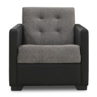 Гарнитур HOBEL MARVEL 3+1+1 F/R BLACK 4503/ DARK GREY MOCASSI 4005 (4) 