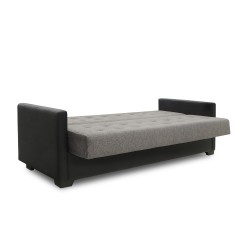 Гарнитур HOBEL MARVEL 3+1+1 F/R BLACK 4503/ DARK GREY MOCASSI 4005 (4) 