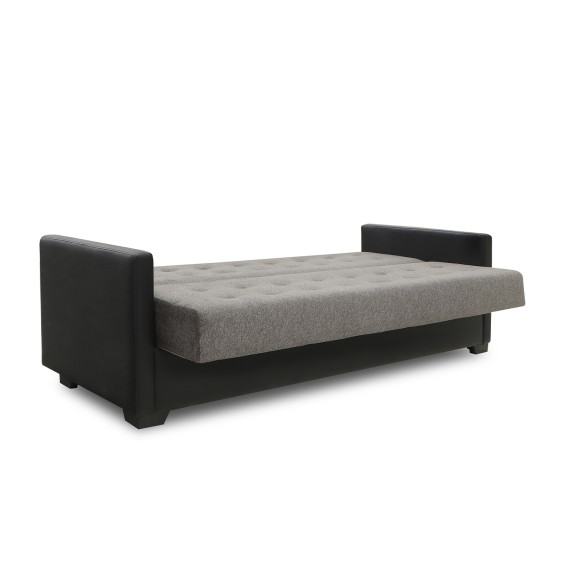 Гарнитур HOBEL MARVEL 3+1+1 F/R BLACK 4503/ DARK GREY MOCASSI 4005 (4) 