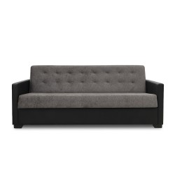 Гарнитур HOBEL MARVEL 3+1+1 F/R BLACK 4503/ DARK GREY MOCASSI 4005 (4) 