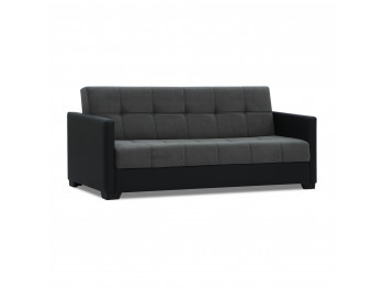 Sofa HOBEL MARVEL ECONOM BLACK 4503/ DARK GREY LEONARDO 15 (2) 