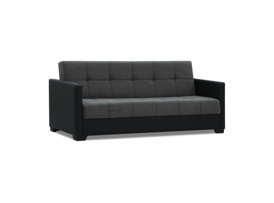 Sofa HOBEL MARVEL ECONOM BLACK 4503/ DARK GREY LEONARDO 15 (2) 