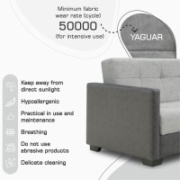 Диван HOBEL MARVEL ECONOM DARK GREY 8410/LIGHT GREY YAGUAR 4 (2) 