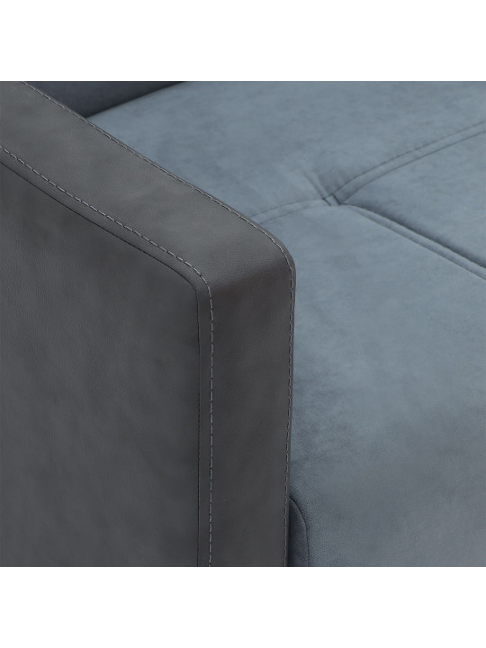 Sofa HOBEL MARVEL ECONOM DARK GREY 8410/ BLUE GREY VIVALDI 12 (2) 