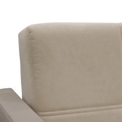 Sofa HOBEL MARVEL ECONOM F/R CAPUCHINO 4072/CREAM VIVALDI 3 (2) 