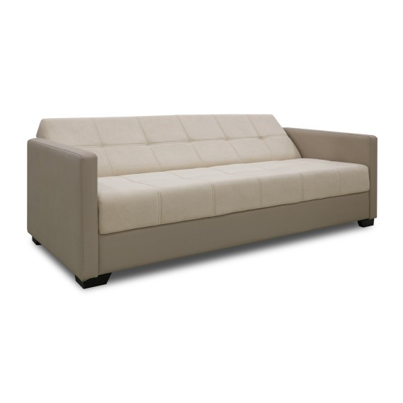 Диван HOBEL MARVEL ECONOM F/R CAPUCHINO 4072/CREAM VIVALDI 3 (2) 
