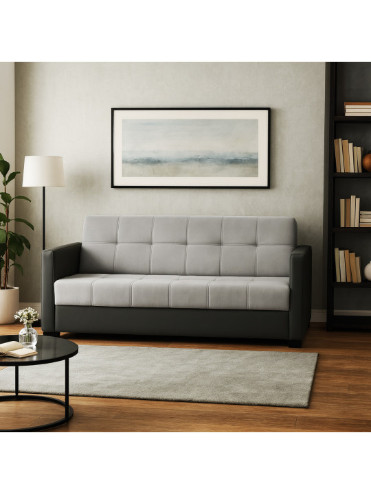 Sofa HOBEL MARVEL ECONOM GRAY V460/ LIGHT GRAY VIVALDI 6 (2) 