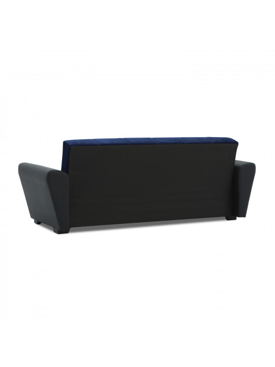 Sofa HOBEL MODERN ECONOM BLACK 4503/ BLUE CATALANA 17 (2) 