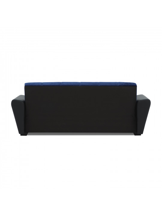 Sofa HOBEL MODERN ECONOM BLACK 4503/ BLUE CATALANA 17 (2) 