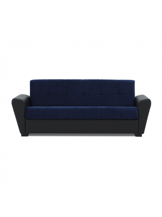 Sofa HOBEL MODERN ECONOM BLACK 4503/ BLUE CATALANA 17 (2) 