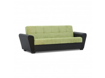 Բազմոց HOBEL MODERN ECONOM BLACK 4503/ GREEN BEATTO 1018 (2) 