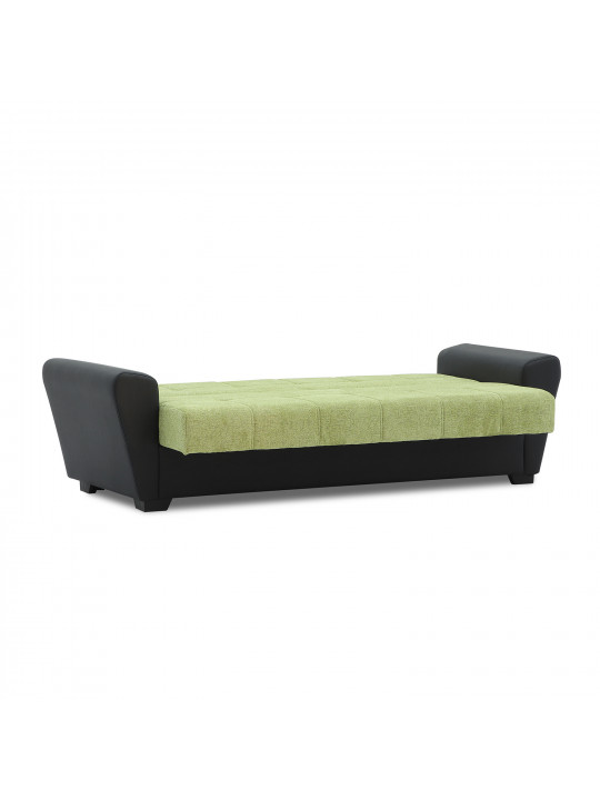 Բազմոց HOBEL MODERN ECONOM BLACK 4503/ GREEN BEATTO 1018 (2) 