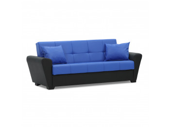 Диван HOBEL MODERN ECONOM BLACK 4503/BLUE 9440 (2) 