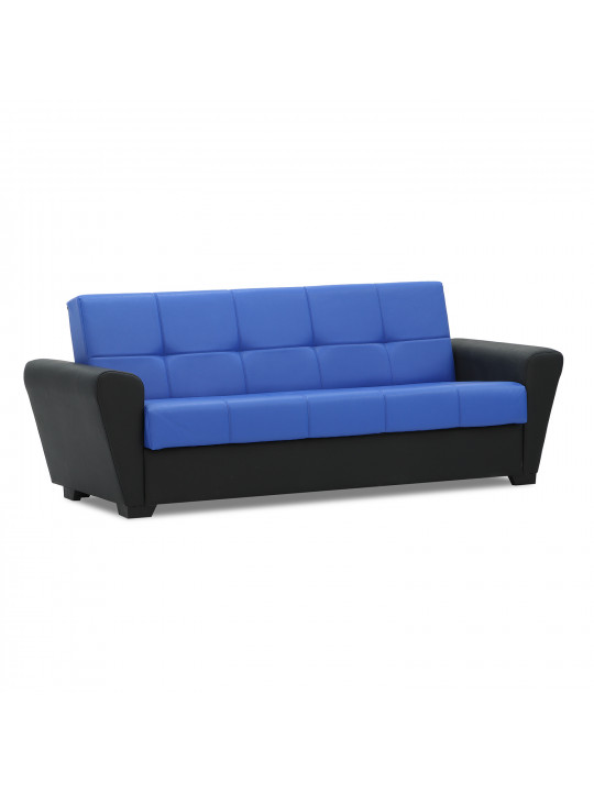 Диван HOBEL MODERN ECONOM BLACK 4503/BLUE 9440 (2) 