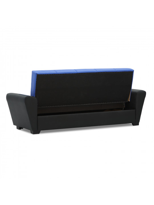 Բազմոց HOBEL MODERN ECONOM BLACK 4503/BLUE 9440 (2) 