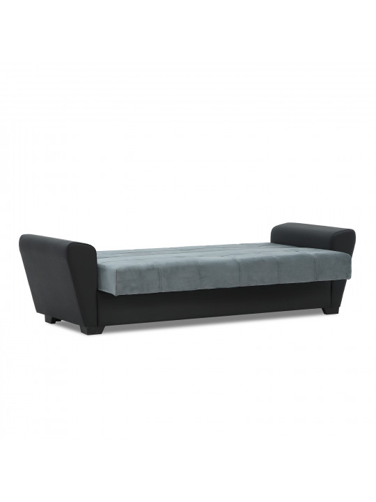 Բազմոց HOBEL MODERN ECONOM BLACK 4503/GREY LETTO 24 (2) 