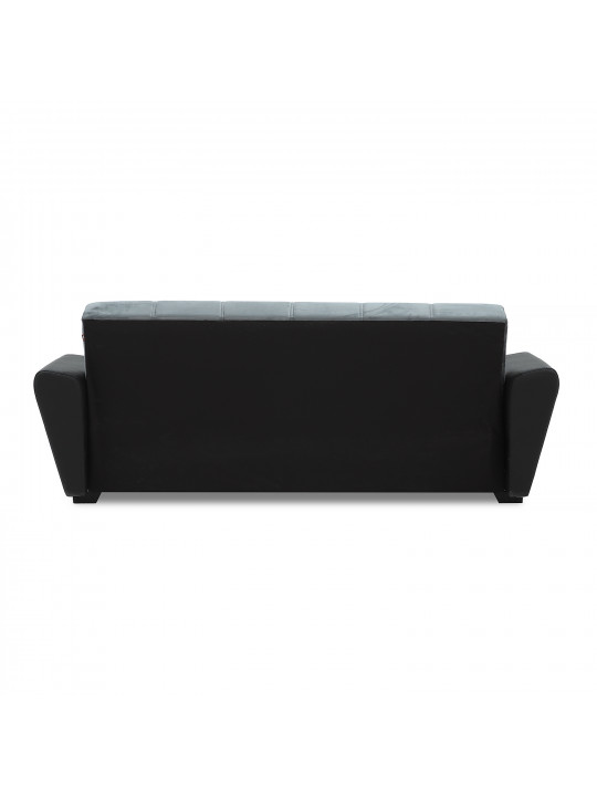 Բազմոց HOBEL MODERN ECONOM BLACK 4503/GREY LETTO 24 (2) 