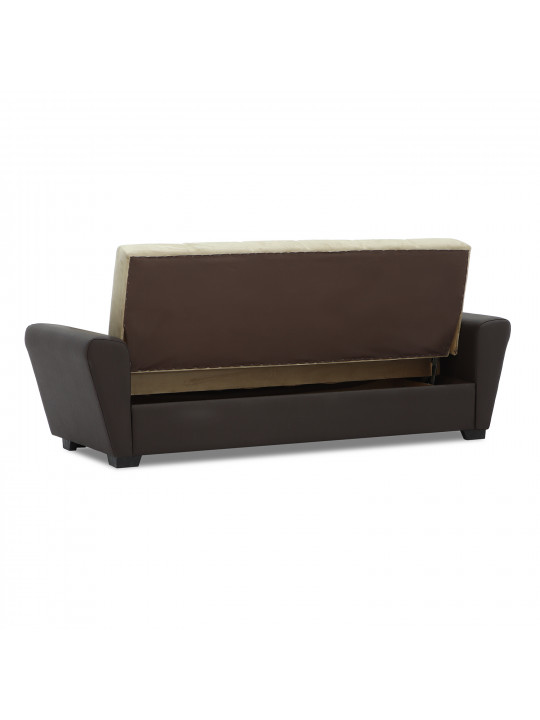 Բազմոց HOBEL MODERN ECONOM BROWN 3673/CREAM LETTO 8 (2) 