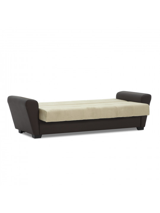 Բազմոց HOBEL MODERN ECONOM BROWN 3673/CREAM LETTO 8 (2) 