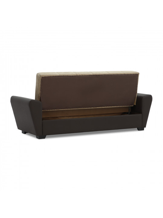 Բազմոց HOBEL MODERN ECONOM BROWN 3673/LIGHT BROWN LETTO 2607 (2) 