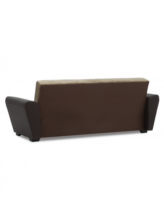 Բազմոց HOBEL MODERN ECONOM BROWN 3673/LIGHT BROWN LETTO 2607 (2) 