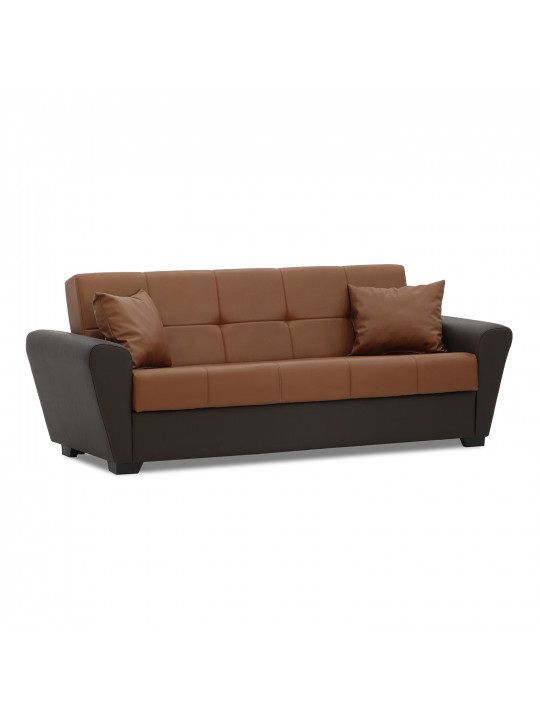 Диван HOBEL MODERN ECONOM BROWN 3673/V460 BROWN (2) 