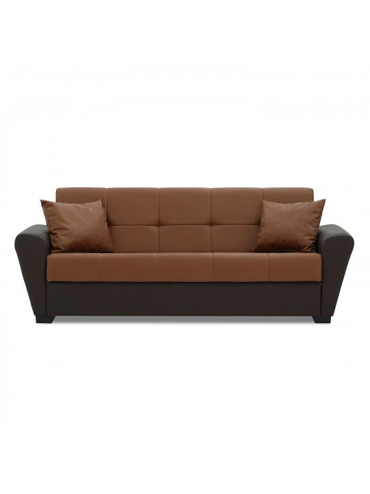 Диван HOBEL MODERN ECONOM BROWN 3673/V460 BROWN (2) 