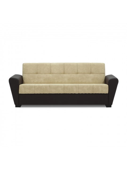 Sofa HOBEL MODERN ECONOM CREAM LOFT 3/ BROWN 3673 (2) 