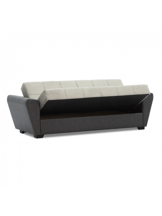 Sofa HOBEL MODERN ECONOM DARK GREY 8410/LIGHT GREY LETTO 23 (2) 