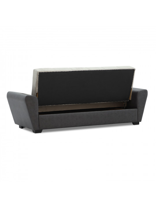 Sofa HOBEL MODERN ECONOM DARK GREY 8410/LIGHT GREY LETTO 23 (2) 