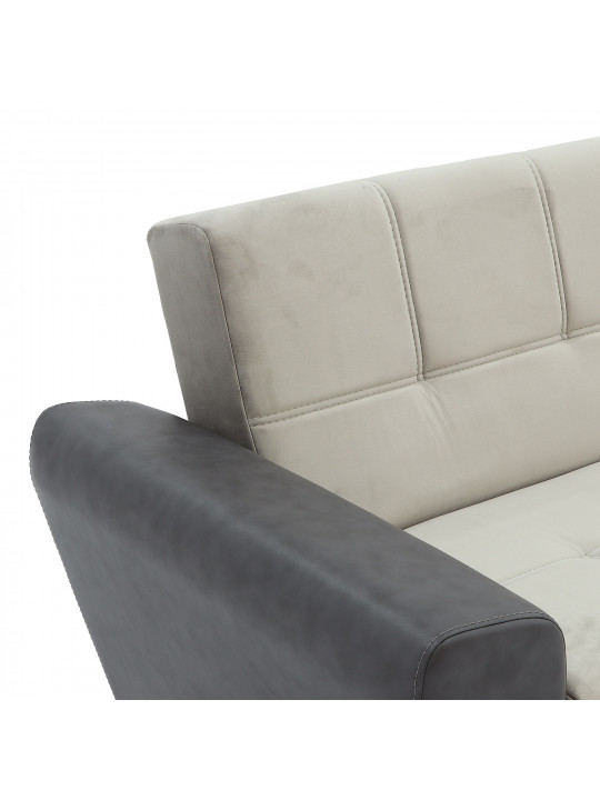 Sofa HOBEL MODERN ECONOM DARK GREY 8410/LIGHT GREY LETTO 23 (2) 