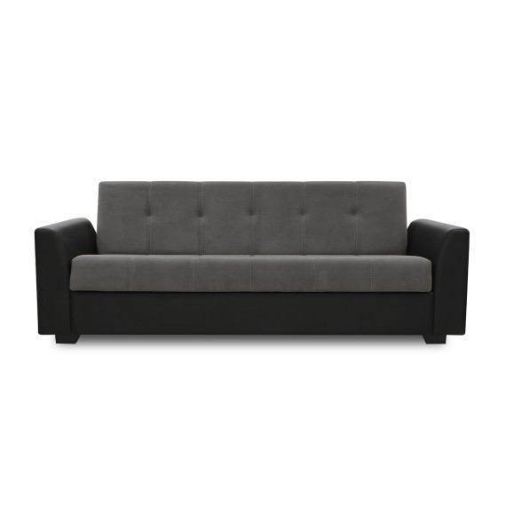 Հավաքածու HOBEL MODERN LUX 3+1+1 F/R BLACK 4503/ DARK GREY LEONARDO 15 (4) 