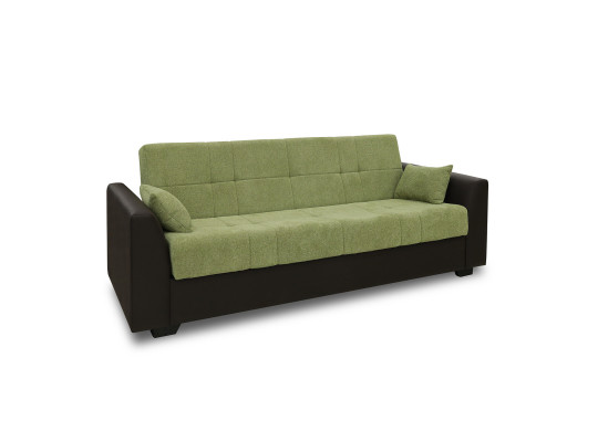 Диван HOBEL MODERN LUXE ECONOM BROWN 3673/GREEN BEATTO 1018 (2) 