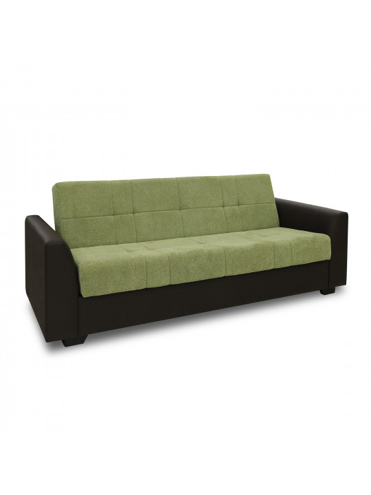 Диван HOBEL MODERN LUXE ECONOM BROWN 3673/GREEN BEATTO 1018 (2) 